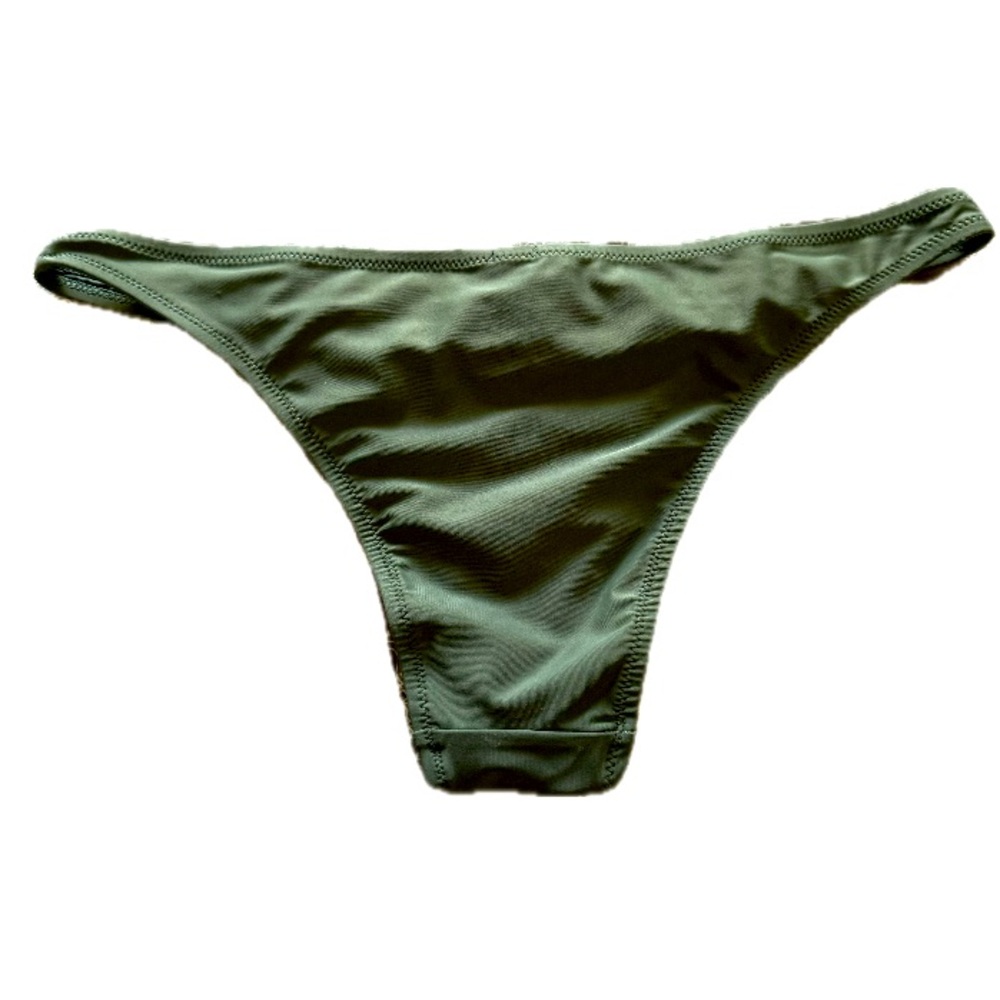 3/$25💥 New arie Green Cheekier Swimsuit Bottom Sz L Bin A